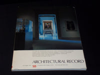 1978 OCTOBER ARCHITECTURAL RECORD MAGAZINE - ST LOUIS ART MUSEUM COVER - E 4184