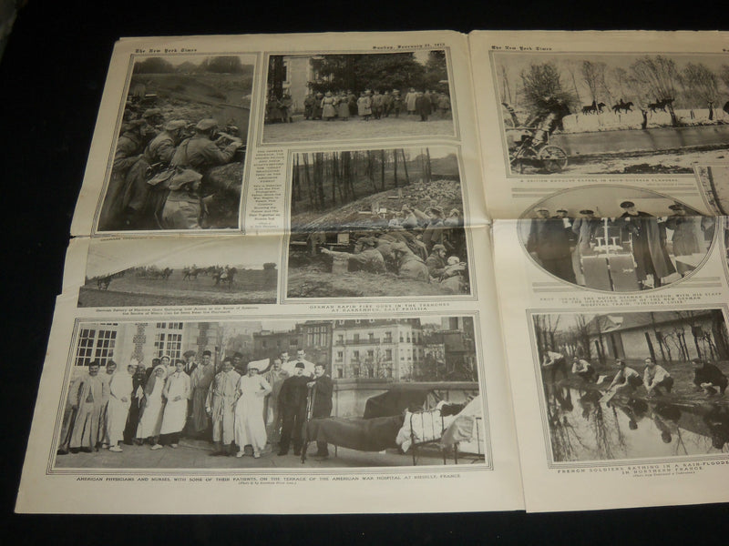 1915 FEB 21 NEW YORK TIMES PICTURE SECTION - WASHINGTON BY TRUMBULL - NP 5467