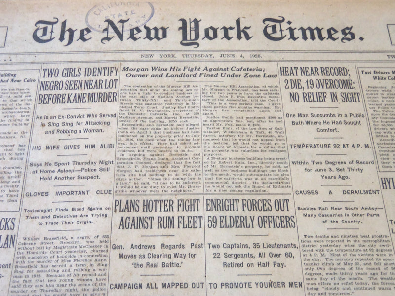 1925 JUNE 4 NEW YORK TIMES - ELIHU ROOT ATTACKS SMITH'S BOND PLAN - NT 5423