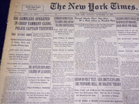 1931 SEPT 24 NEW YORK TIMES - BIG GAMBLERS OPERATED IN TAMMANY CLUBS - NT 2429