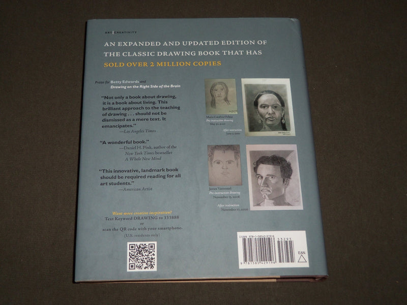 2012 DRAWINGS ON THE RIGHT SIDE OF THE BRAIN BOOK INSCRIBED BY EDWARDS - D 201