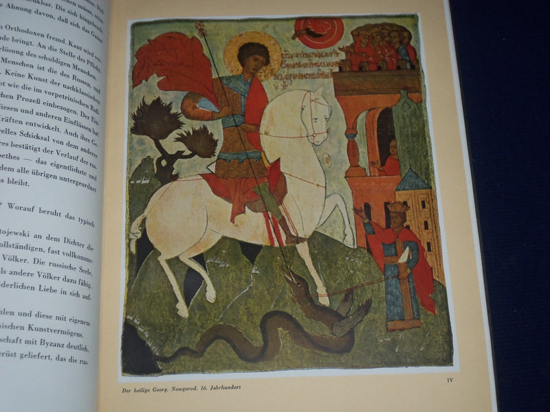 1940 DIE KUNST RUSSLANDS VOLUME BY FRITZ NEMITZ - GREAT PRINTS & ILLUS - KD 2390