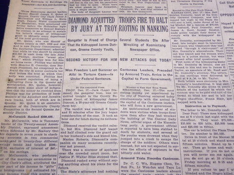 1931 DEC 18 NEW YORK TIMES - DIAMOND ACQUILTED BY JURY AT TROY - NT 2198