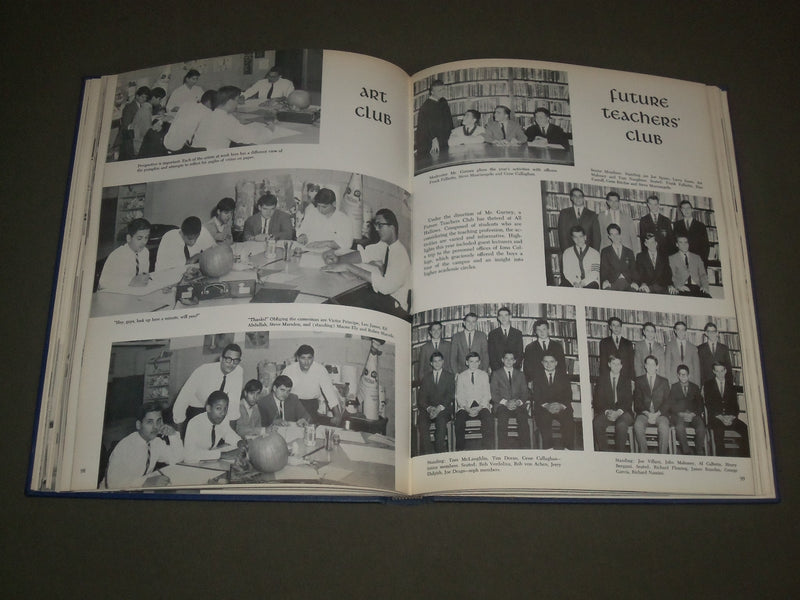 1966 HALLOWEEN ALL HALLOWS INSTITUTE YEARBOOK - BRONX, NEW YORK - YB 1332