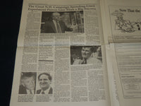 1991 JANUARY 14 ROLL CALL NEWSPAPER - THE MOST HISTORIC VOTE - NP 4946