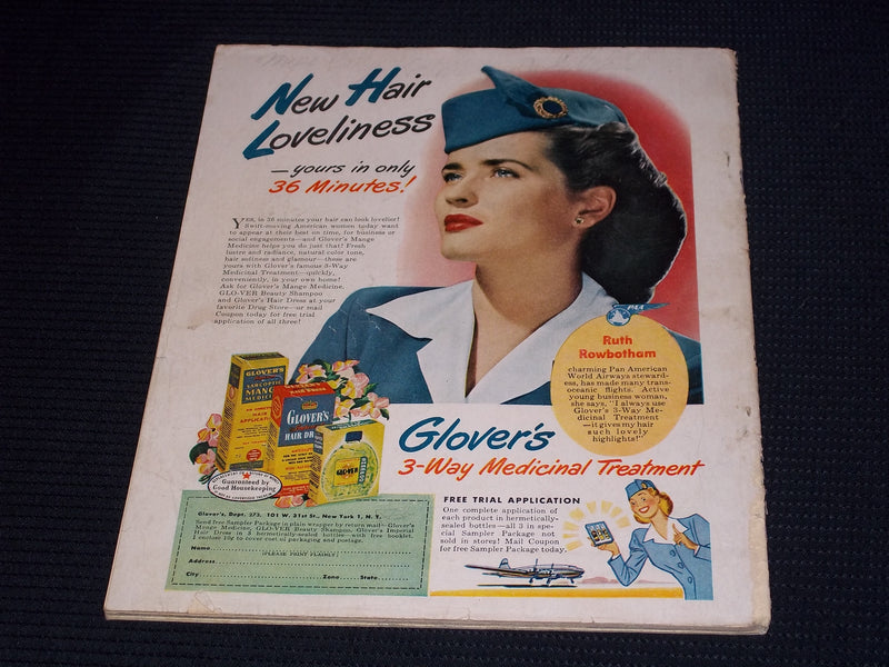 1949 MARCH MOVIE STARS PARADE MAGAZINE - LIZ TAYLOR FRONT COVER - E 14847