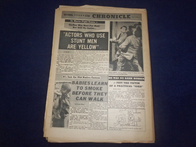 1965 NOV 1 NATIONAL STAR CHRONICLE NEWSPAPER - GIVE ME LOTS OF BABIES - NP 6897