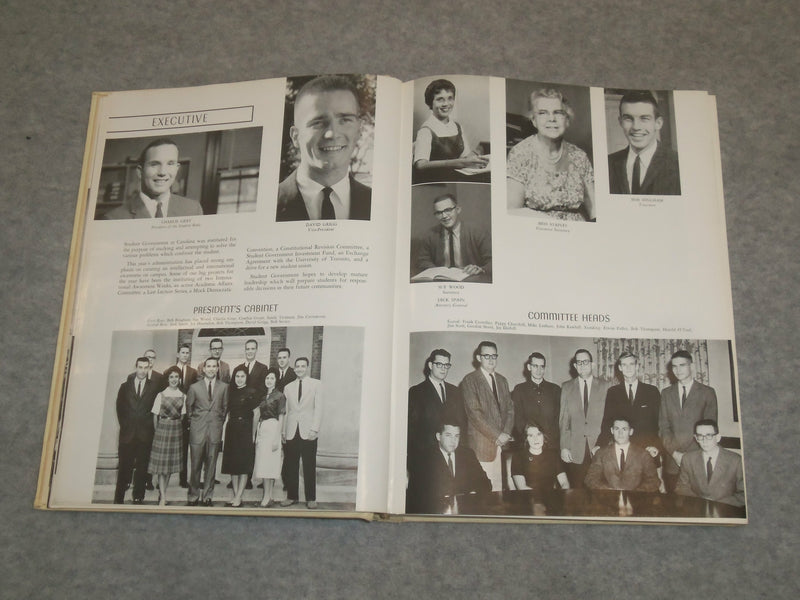 1960 UNIVERSITY OF NORTH CAROLINA YEARBOOK - CHAPEL HILL, NORTH CAROLINA-YB 2071