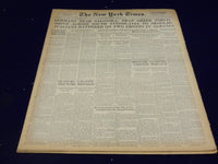 1941 APRIL 9 NEW YORK TIMES - GERMAN'S NEAR SALONIKA TRAP GREEK FORCE - NT 1394