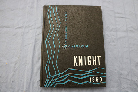 1960 KNIGHT CAMPION JESUIT HIGH SCHOOL YEARBOOK - PRAIRIE DU CHIEN, WI - YB 3399