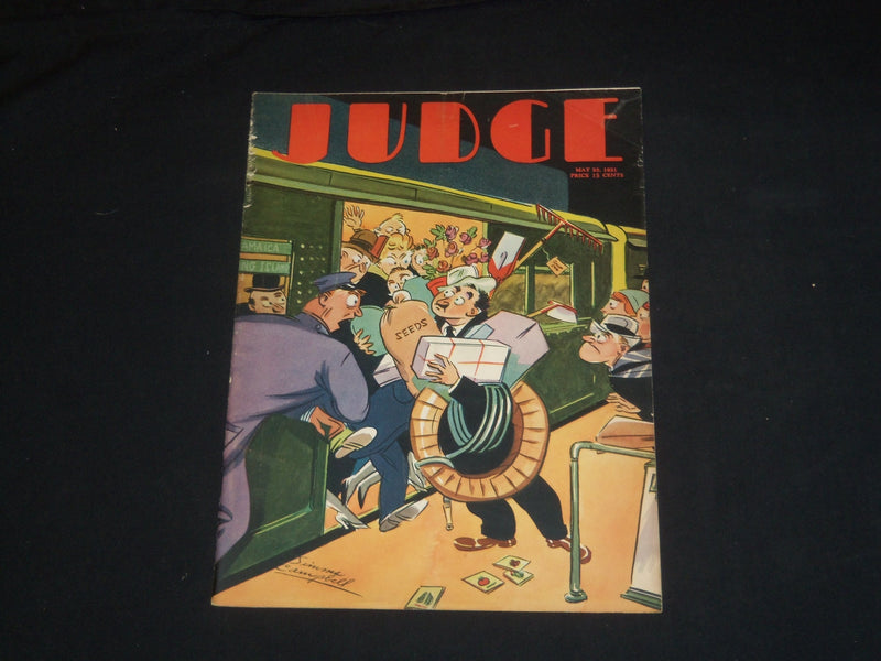 1931 MAY 23 JUDGE MAGAZINE - NICE ILLUSTRATED COVER - ST 5683