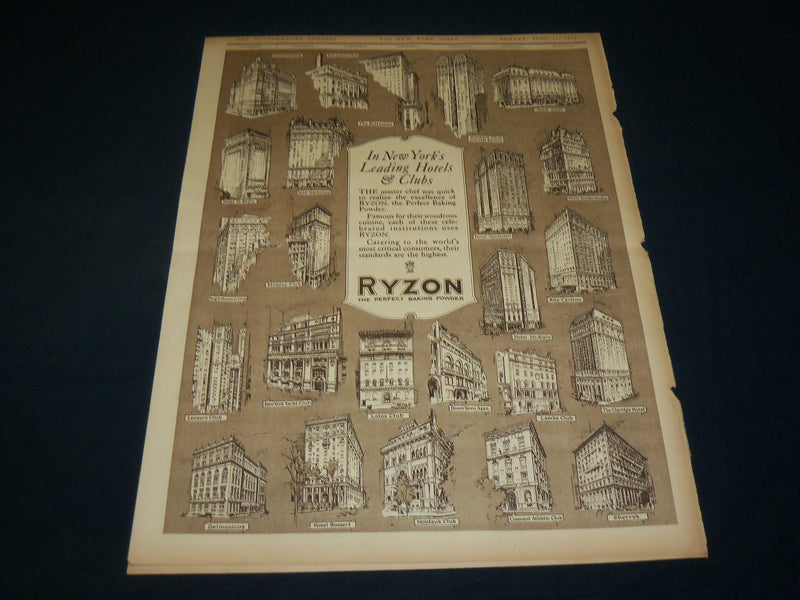 1916 JUNE 11 NEW YORK TIMES PICTURE SECTION - REPUBLICAN CONVENTION - NT 8964