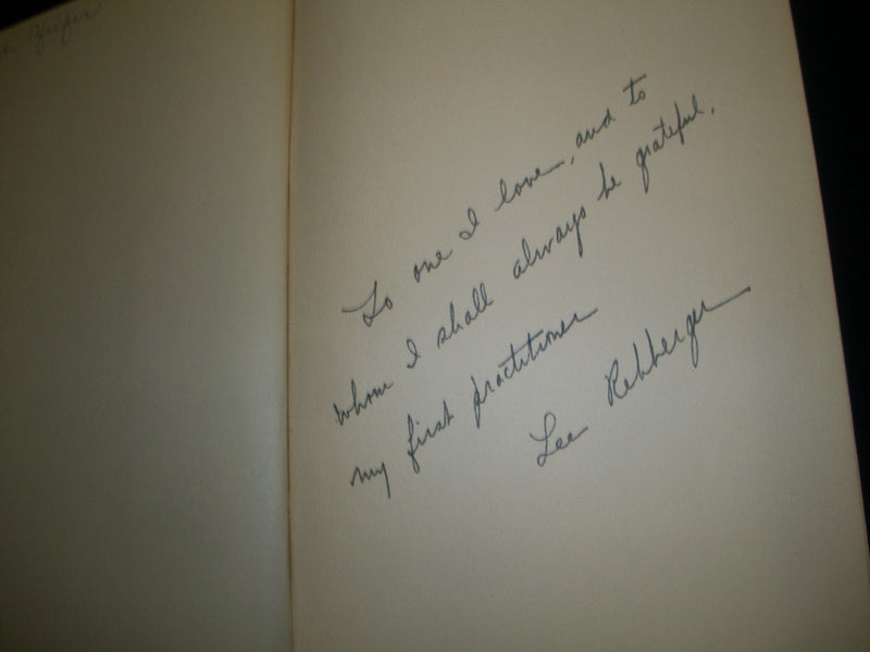 1940 LOCK AND KEY HARMONY GOSPELS BOOK BY LEE REHBERGER SIGNED - KD 589