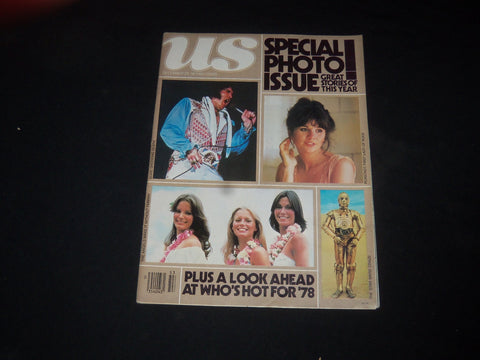 1977 DECEMBER 27 US MAGAZINE - ELVIS, LINDA RONSTADT COVER - SP 8647