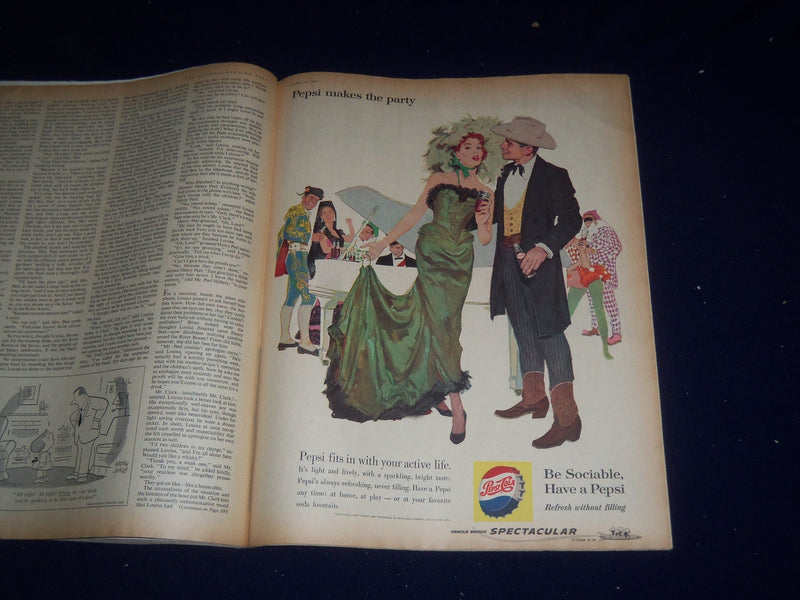1960 OCTOBER 22 THE SATURDAY EVENING POST MAGAZINE - ILLUSTRATED COVER - SP 5741