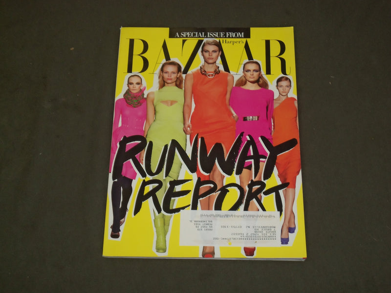 2009 FALL/WINTER HARPER'S BAZAAR MAGAZINE - SPECIAL RUNWAY REPORT ISSUE - B 3635