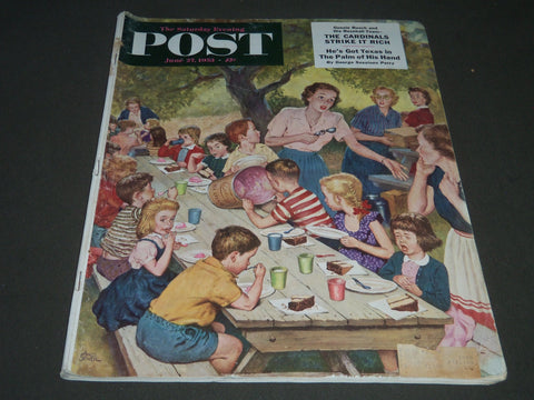 1953 JUNE 27 THE SATURDAY EVENING POST MAGAZINE - ILLUSTRATED COVER - SP 1968