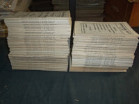 1951-1957 ANNALES D'OCULISTIQUE-LOT OF 63- NICE ARTICLES & PHOTOS-FRENCH-WR 790C