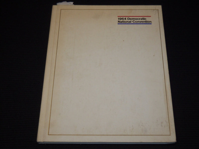 1964 DEMOCRATIC NATIONAL CONVENTION BOOK - ATLANTIC CITY - KD 2951A