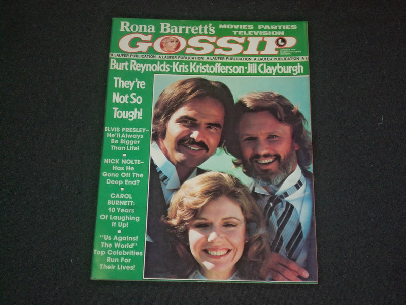 1978 JAN RONA BARRETT'S GOSSIP MAGAZINE- BURT REYNOLDS - KRISTOFFERSON - ST 6267