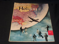 1946 MARCH HOLIDAY MAGAZINE - AROUND THE WORLD NICE FRONT COVER - E 1236