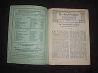 1928 JULY THE READER'S DIGEST SOFTCOVER BOOK - NUMBER 75 - J 9917