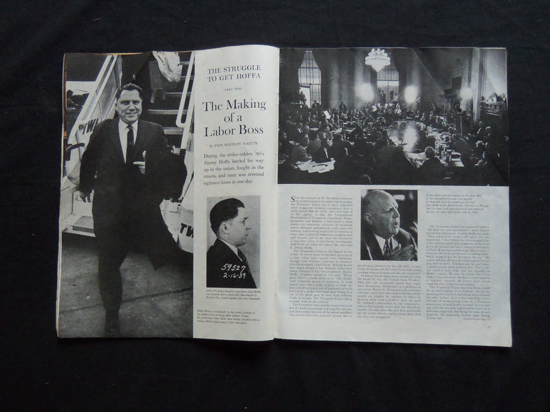 1959 JULY 4 THE SATURDAY EVENING POST MAGAZINE - JIMMY HOFFA ARTICLE - SP 2236
