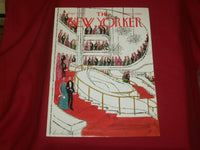 1974 SEPTEMBER 30 NEW YORKER MAGAZINE FRONT COVER ONLY - GREAT ART FOR FRAMING