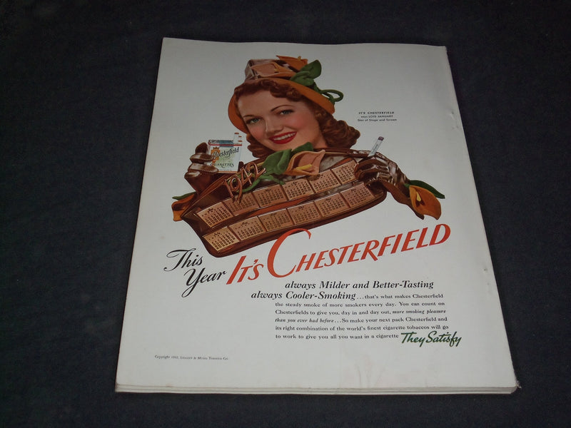 1942 FEBRUARY MADEMOISELLE MAGAZINE - HANDS FIRST ISSUE - SP 6547