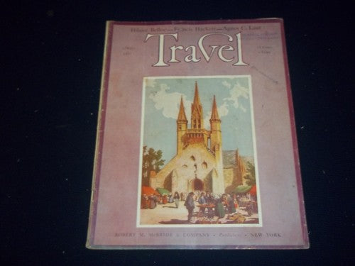 1927 APRIL TRAVEL MAGAZINE - EASTER SUNDAY IN BRITTANY - II 1948