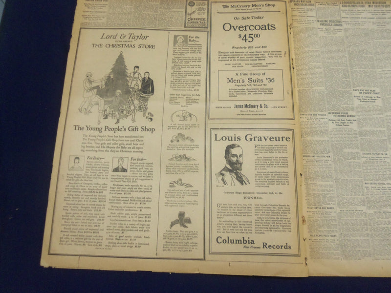 1923 DECEMBER 1 NEW YORK TIMES - START DISMANTLING SHRINES OF PHARAOH - NT 9210