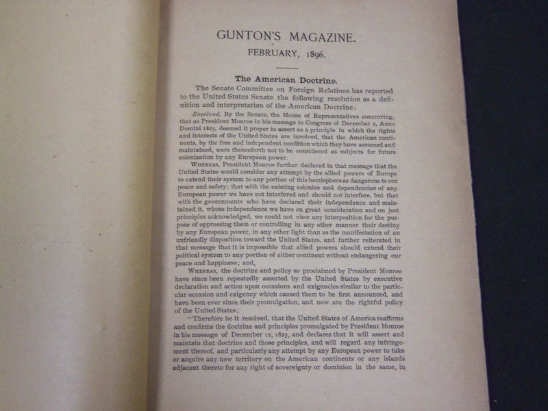 1896-1902 GUNTON'S MAGAZINE LOT OF 7 ISSUES - ILLUSTRATIONS & ADS - WR 387