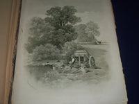 LATE 1800'S SIX MONOCHROME LANDSCAPE STUDIES BY ALBERT BOWERS NO. 192 - WR 1128M