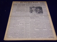 1943 JUNE 14 NEW YORK TIMES - FORTRESSES SMASH KIEL BREMEN - NT 1892