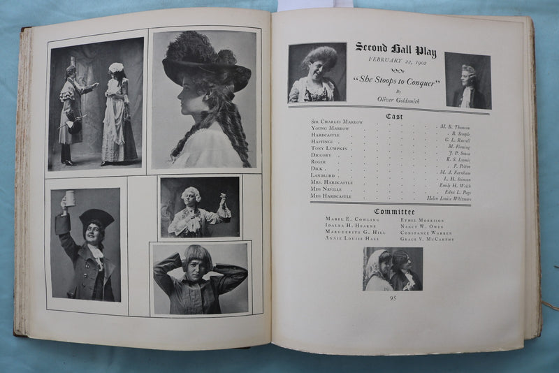 1902 VASSARION VASSAR COLLEGE YEARBOOK - POUGHKEEPSIE, NEW YORK - YB 3588
