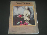 1923 FEBRUARY THE HOUSE & GARDEN MAGAZINE - GREAT PHOTOS & ADS - ST 475