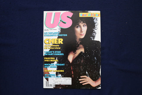 1985 JULY 1 US MAGAZINE - CHER COVER - E 18169