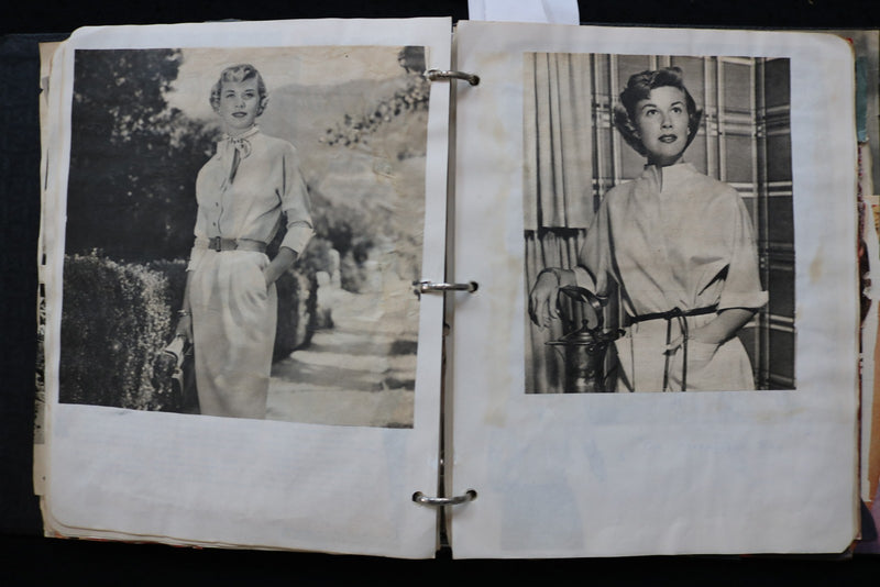 1950'S MOVIE STARS SCRAPBOOK - DORIS DAY - ESTHER WILLIAMS - E 24899