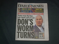 2019 NOVEMBER 6 NEW YORK DAILY NEWS NEWSPAPER - GORDON SONDLAND TURNS ON TRUMP