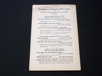 1918 THE BASES OF LASTING PEACE SOFTCOVER BOOK BY PRESIDENT WILSON - J 7152