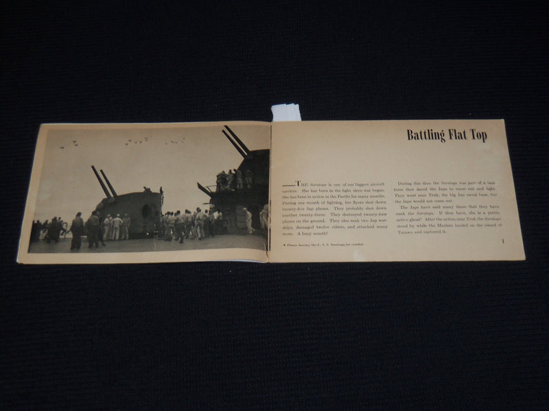 1944 JANUARY FIGHTING SHIPS AND FIGHTING MEN BOOK - NAVPERS 16104 - K 168