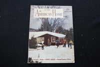 1944 FEBRUARY THE AMERICAN HOME MAGAZINE - SPORTS HOUSES COVER - E 10127