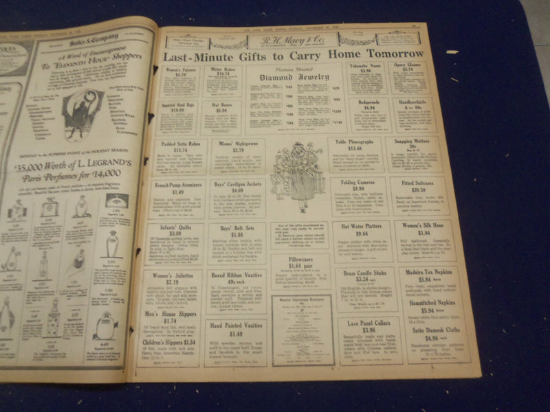 1923 DECEMBER 27 NEW YORK TIMES - OBREGON FORCES RECAPTURE PUEBLA - NT 9227