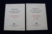 1955-1958 CHRONICLE OF THE WORLD HEALTH ORGANIZATION - LOT OF 15 - O 3360