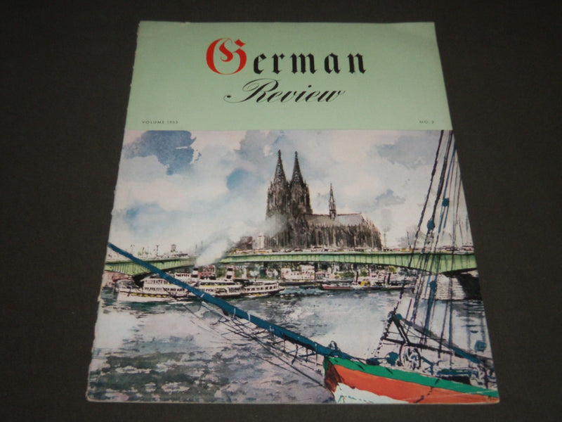 1953 GERMAN REVIEW MAGAZINE VOLUME 1953 NO. 3 - ST 5148