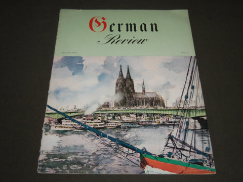 1953 GERMAN REVIEW MAGAZINE VOLUME 1953 NO. 3 - ST 5148