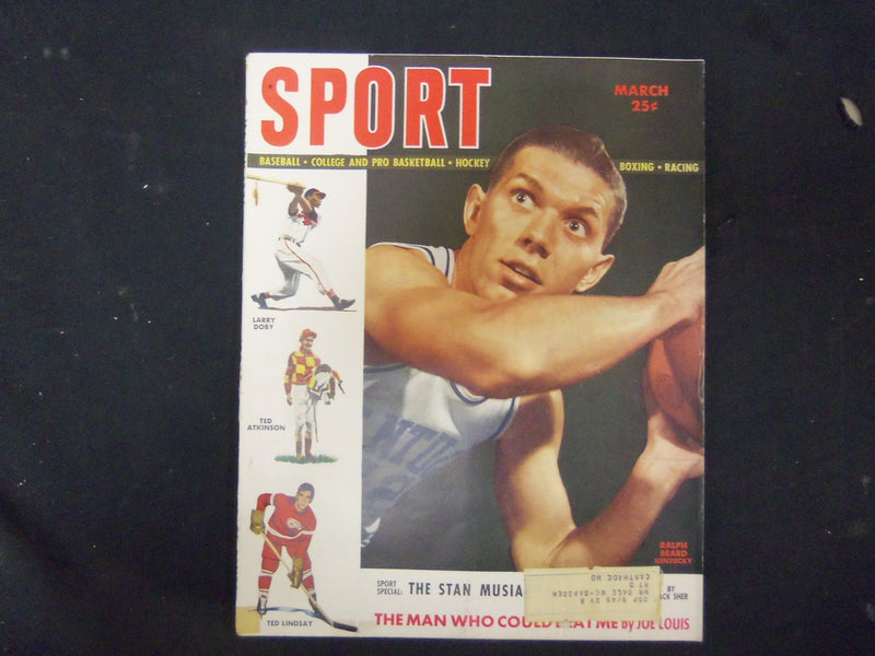 1949 MARCH SPORT MAGAZINE - RALPH BEARD COVER - GREAT PHOTOS - ST 3521