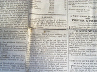 1842 MARCH 18 CONGREGATIONAL JOURNAL NEWSPAPER - CONCORD NEW HAMPSHIRE - NP 614J