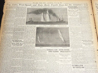1920 JULY 24 NEW YORK TIMES - RESOLUTE LEADS ALL THE WAY WINS - NT 7125