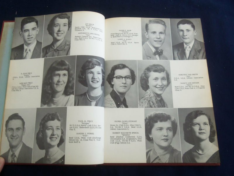 1953 THE BLUE JAY SCOTT TOWNSHIP HIGH SCHOOL YEARBOOK - ESPY, PA - YB 2697